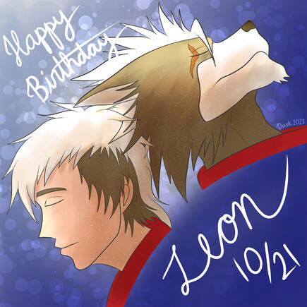 Leon from F-Zero GP Legend in his human and wolf forms